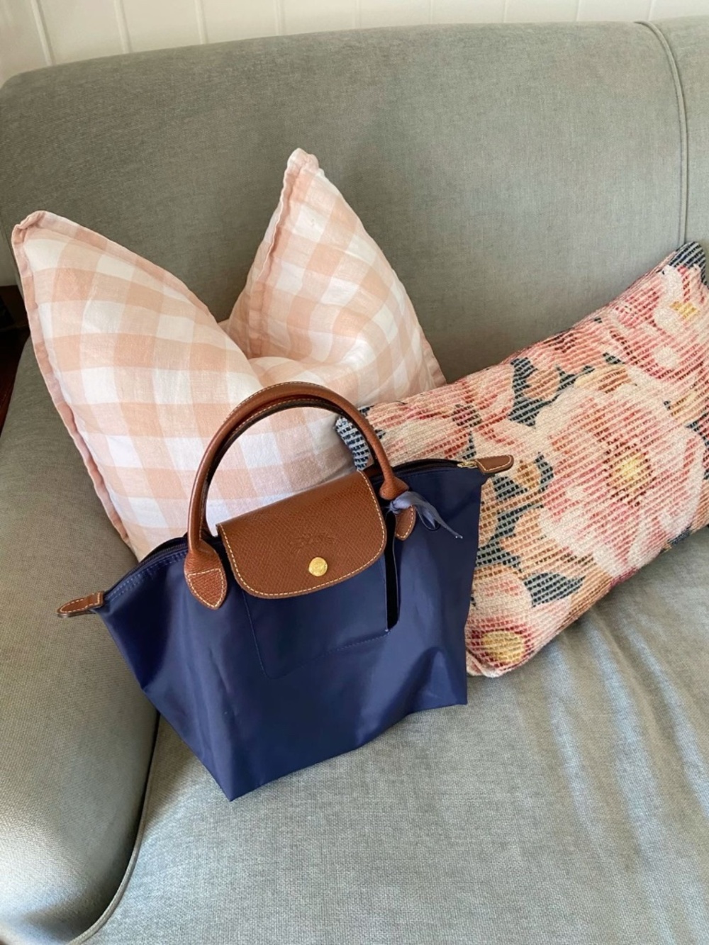 New navy Longchamp